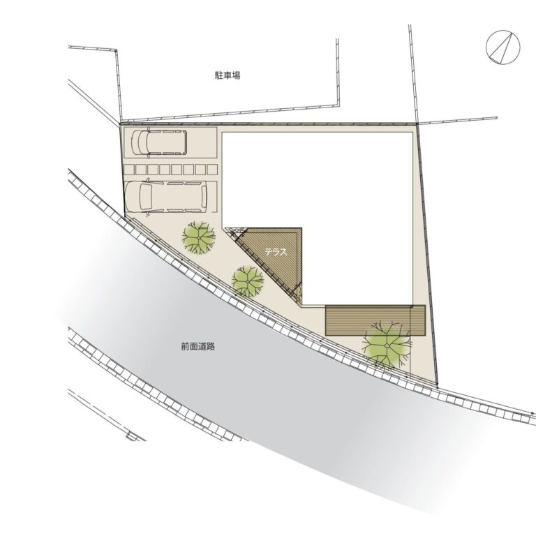 【家づくり】三角形の敷地と台形の敷地～建築家による有効な使い方マジック～ | 伊駒建設｜日進市 高気密高断熱の家・地熱の家