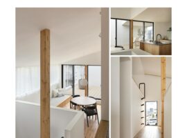 居場所ごとに異なる空間体験が生まれる家