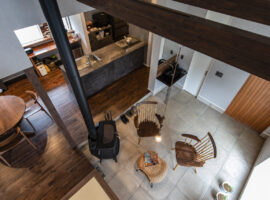 薪ストーブのある暮らし