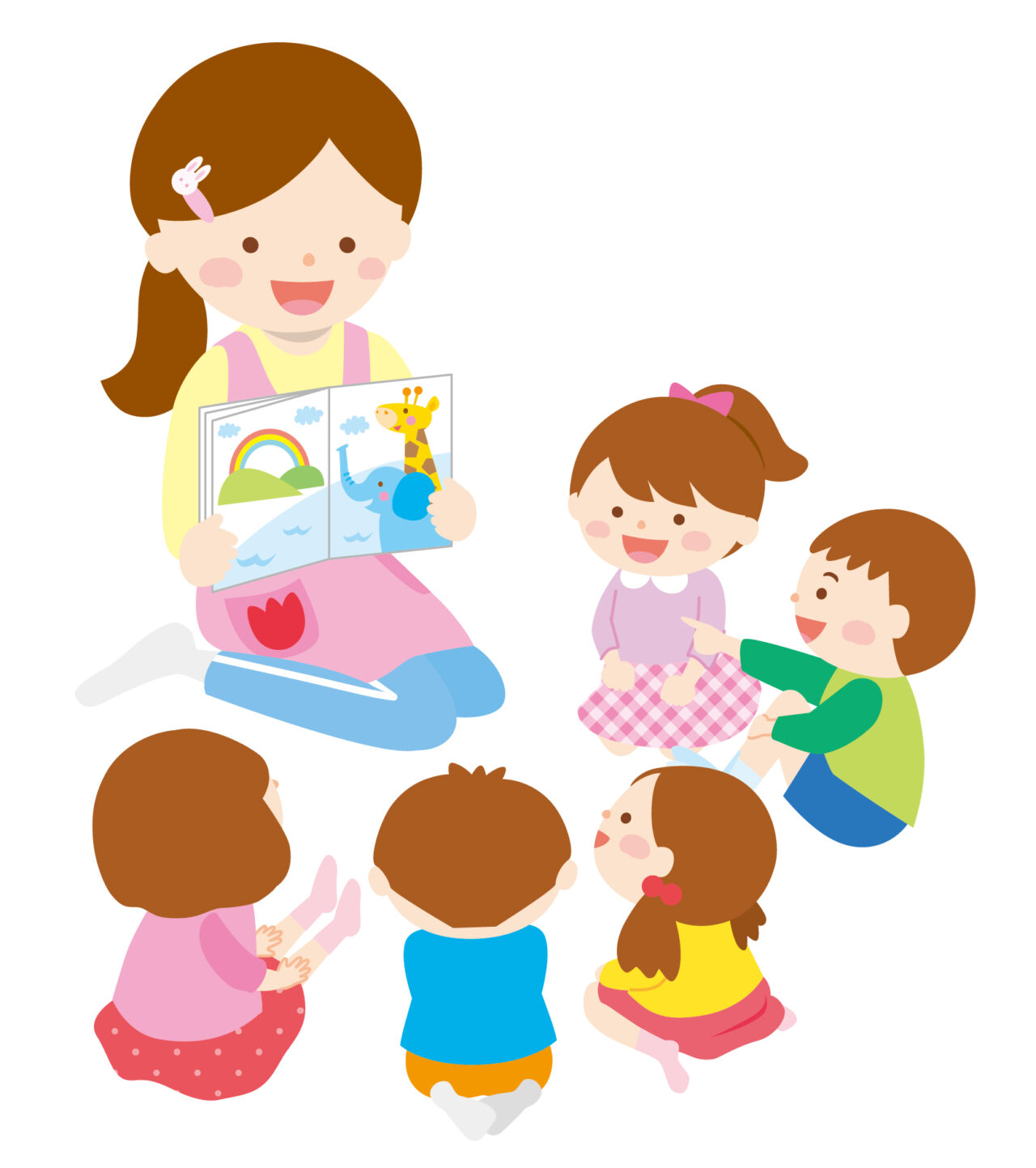 図書館読み聞かせ