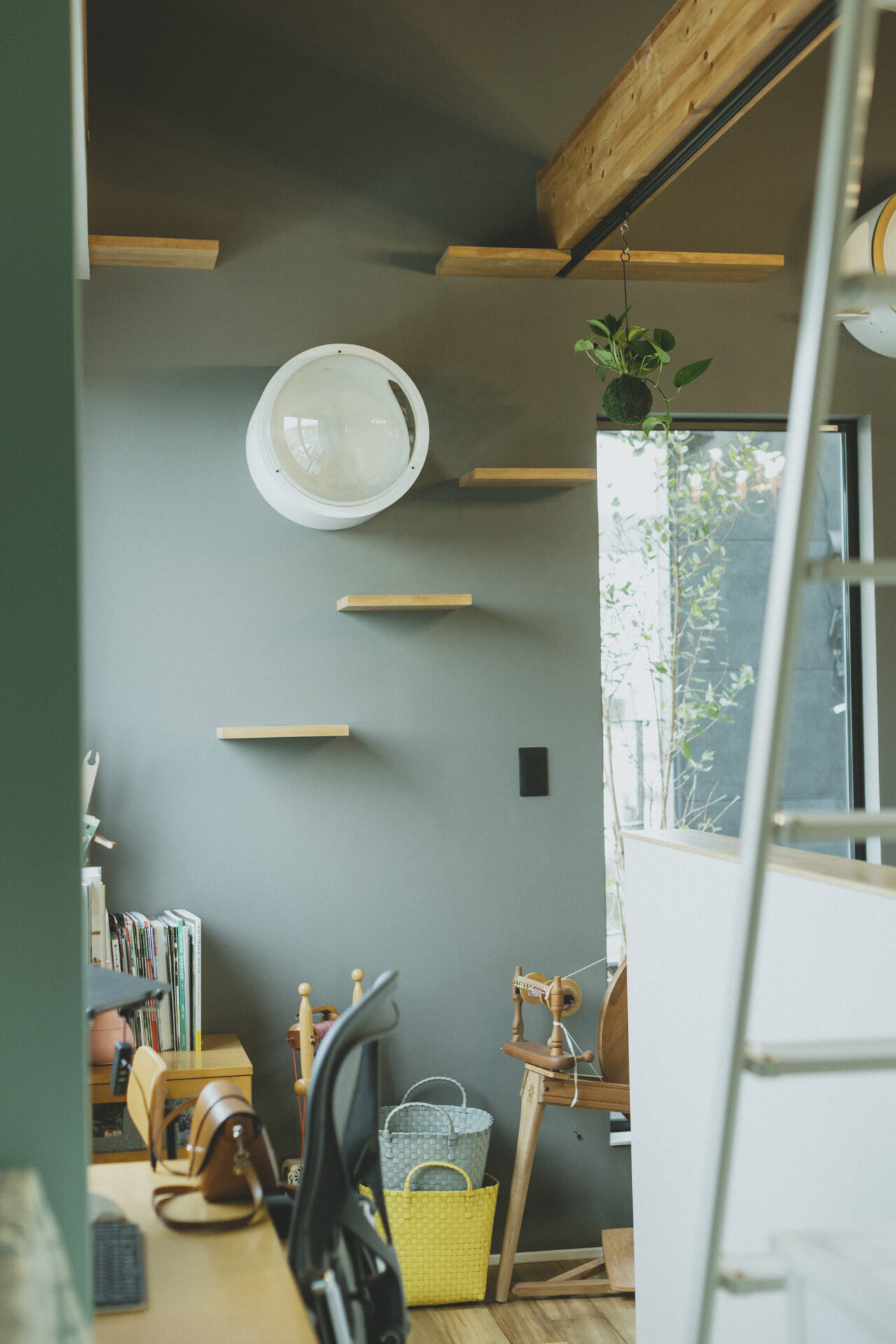 リビングにキャットウォーク