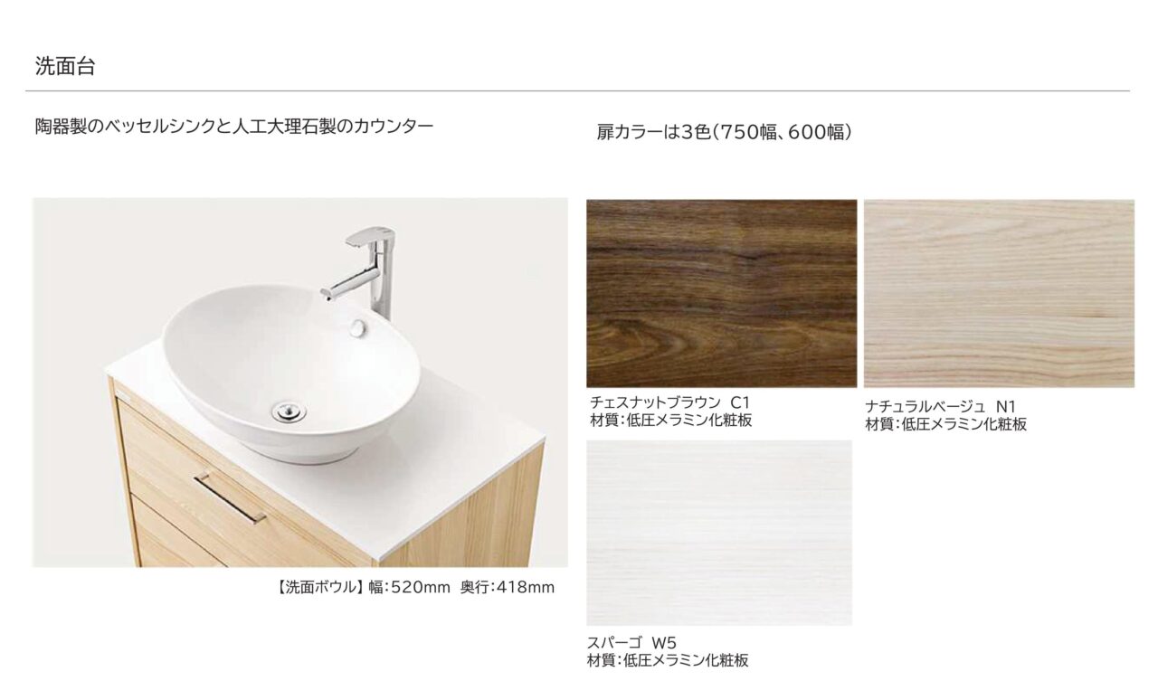 オーラ-洗面化粧台