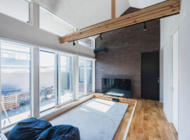 ダウンフロアリビング