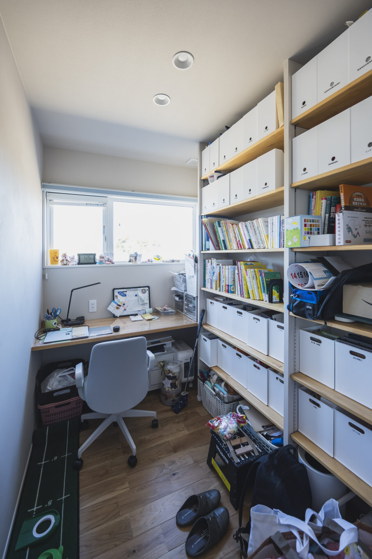 景色が楽しめる書斎