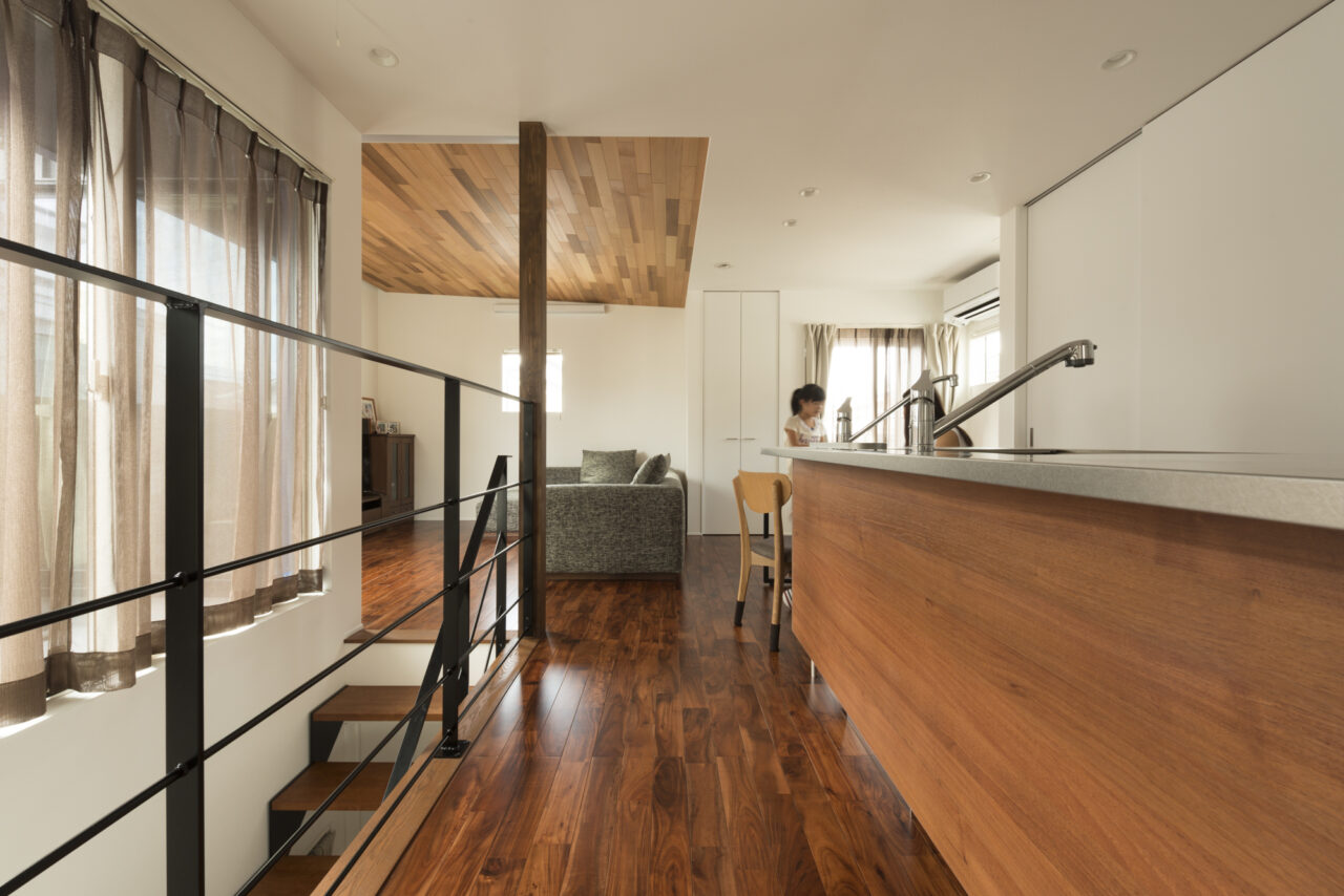 明るいキッチン