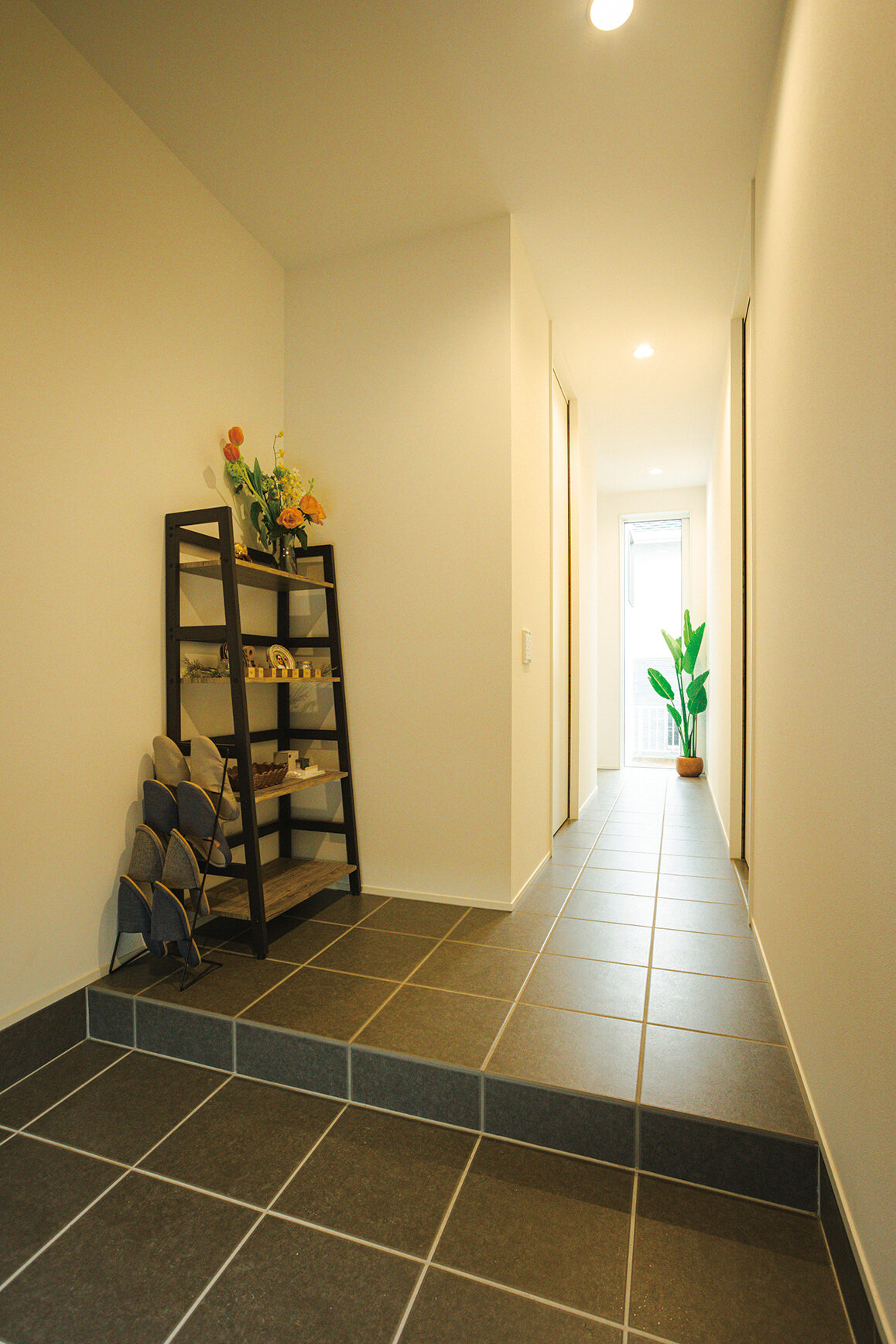 すっきりとした玄関