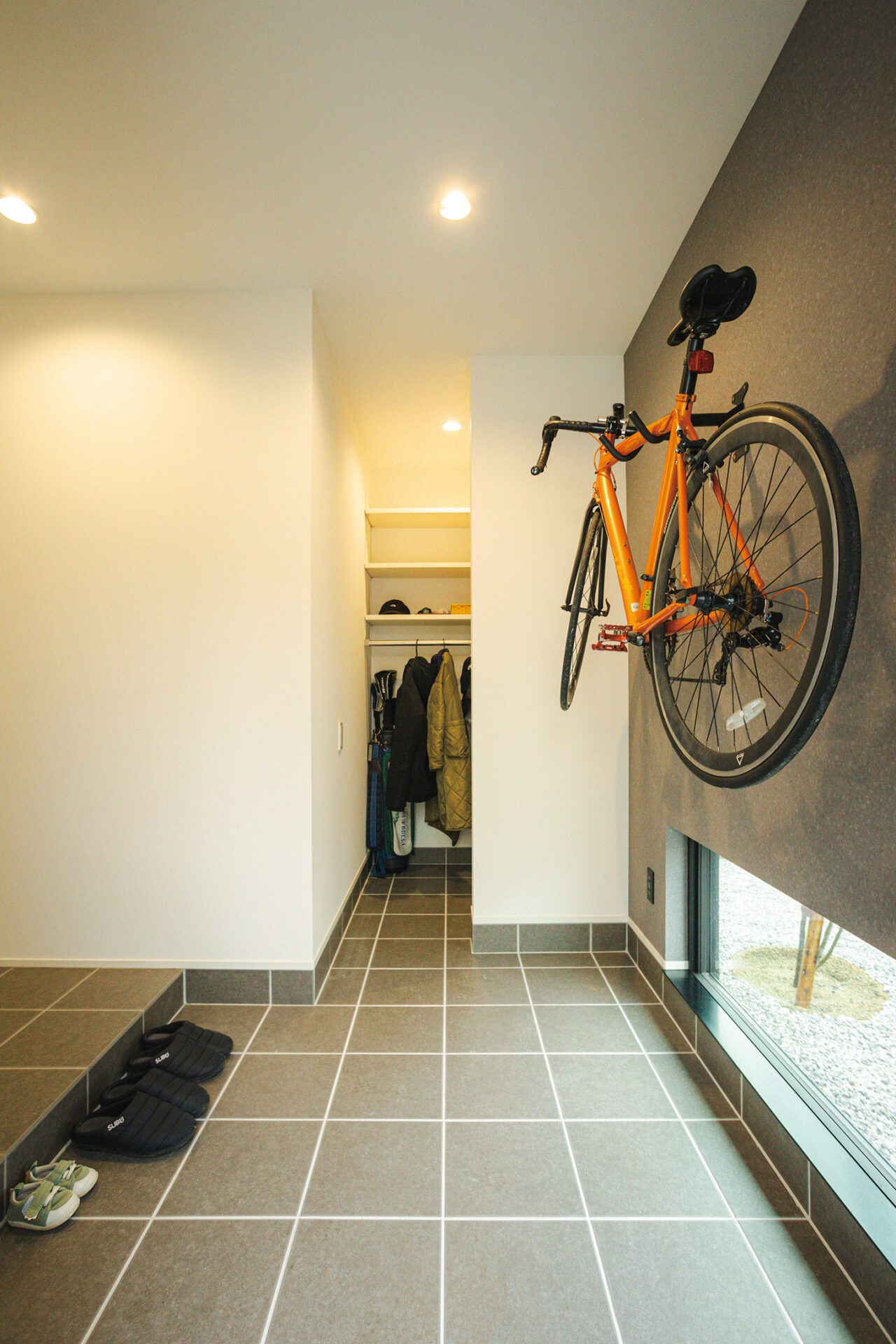 大容量のシューズクローゼット