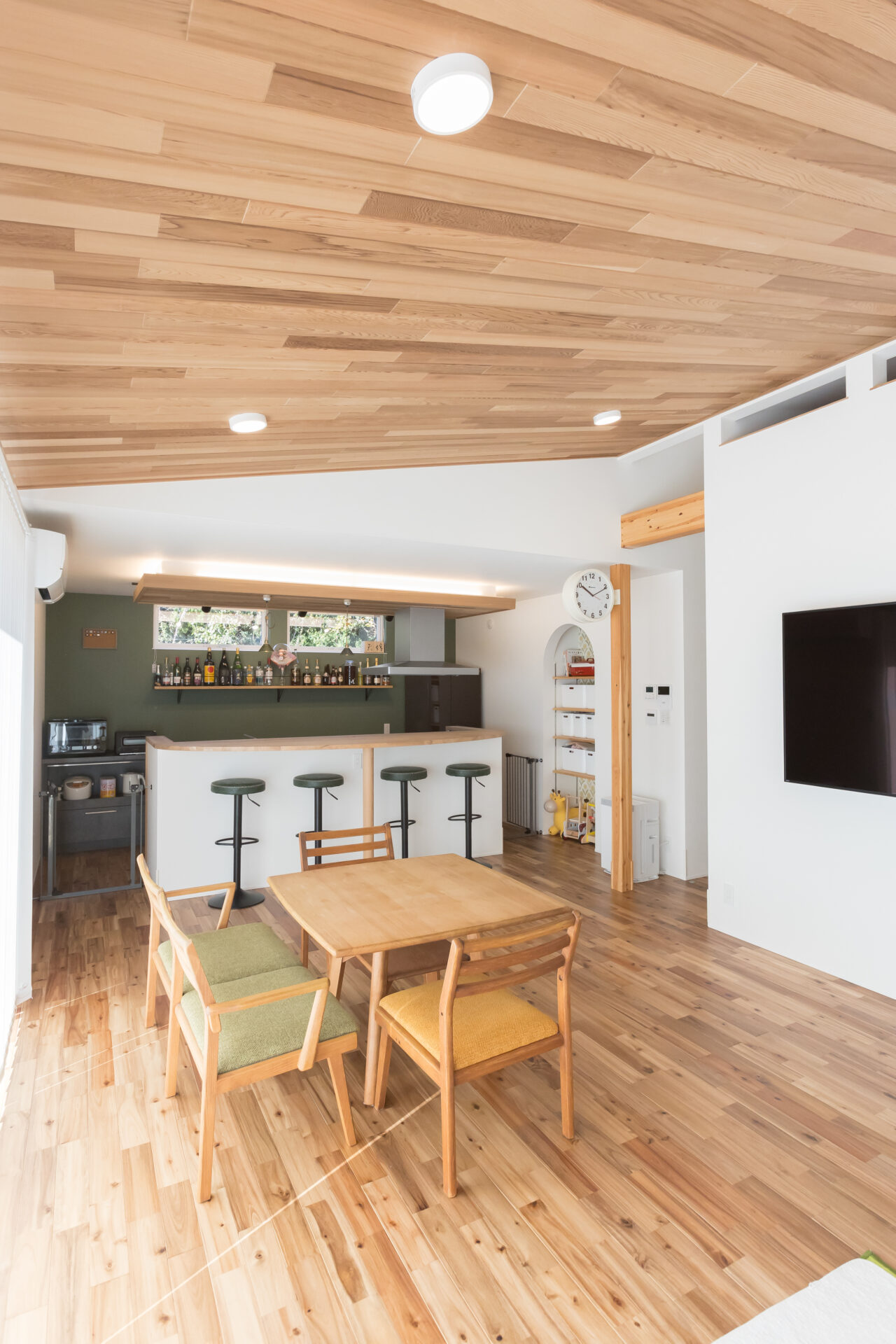 キッチンのゲート設置 