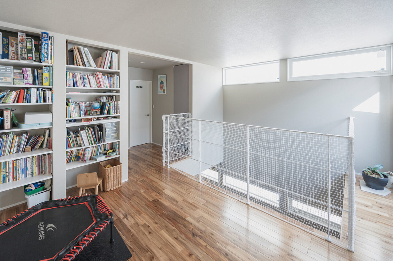 あそび場にもなるフリースペース