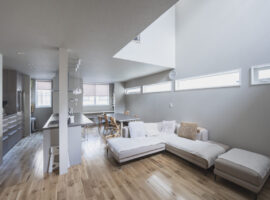 2階のリビングダイニング