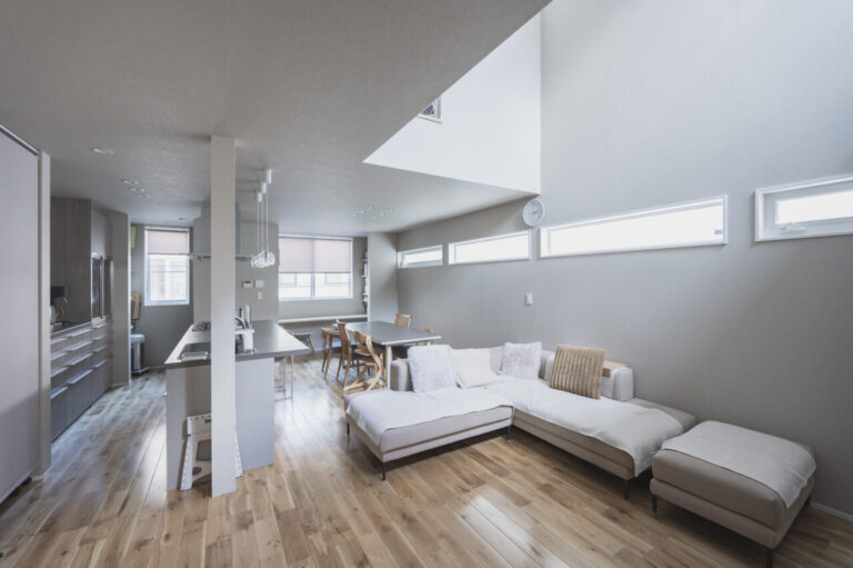 2階のリビングダイニング