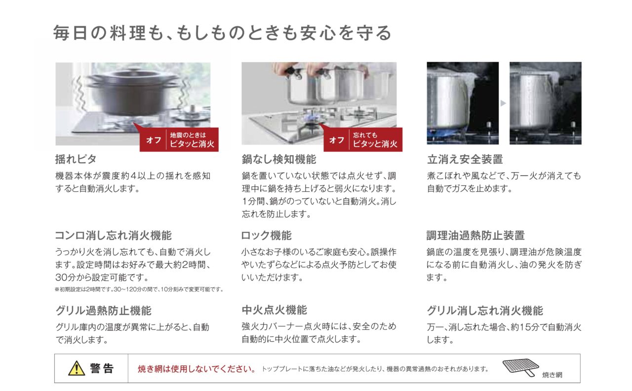 リンナイガスコンロ