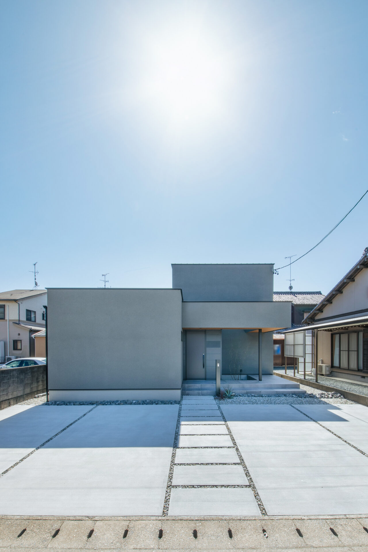 段差のないアプローチ