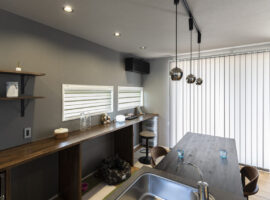 ペットとふれあえるダイニングキッチン