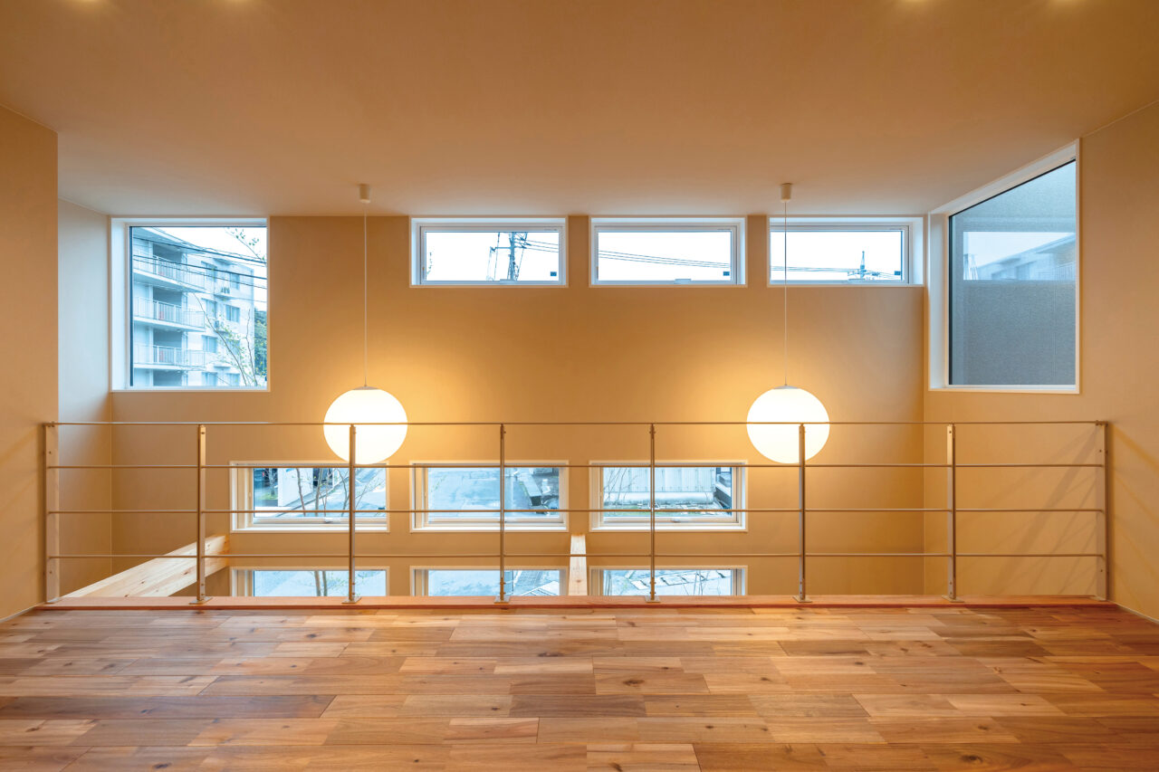 2階からの吹き抜け