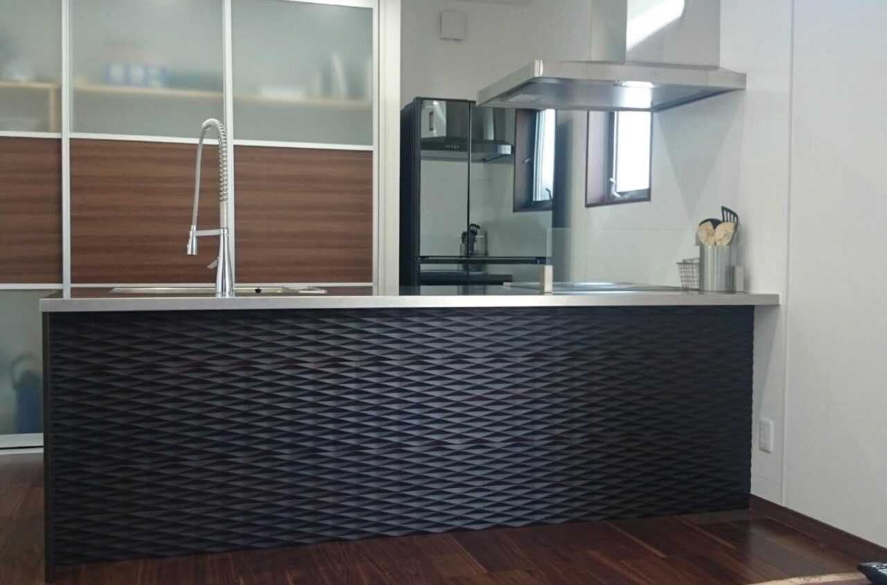 キッチン-デザインウォール