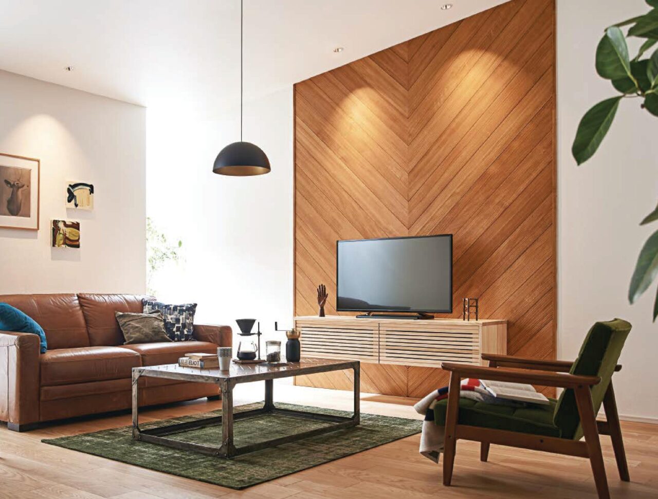 リビングデザインウォール