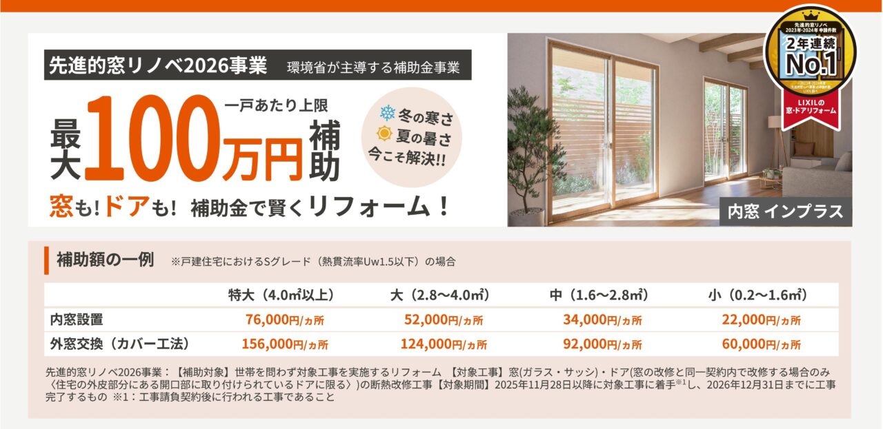 窓リノベ補助金