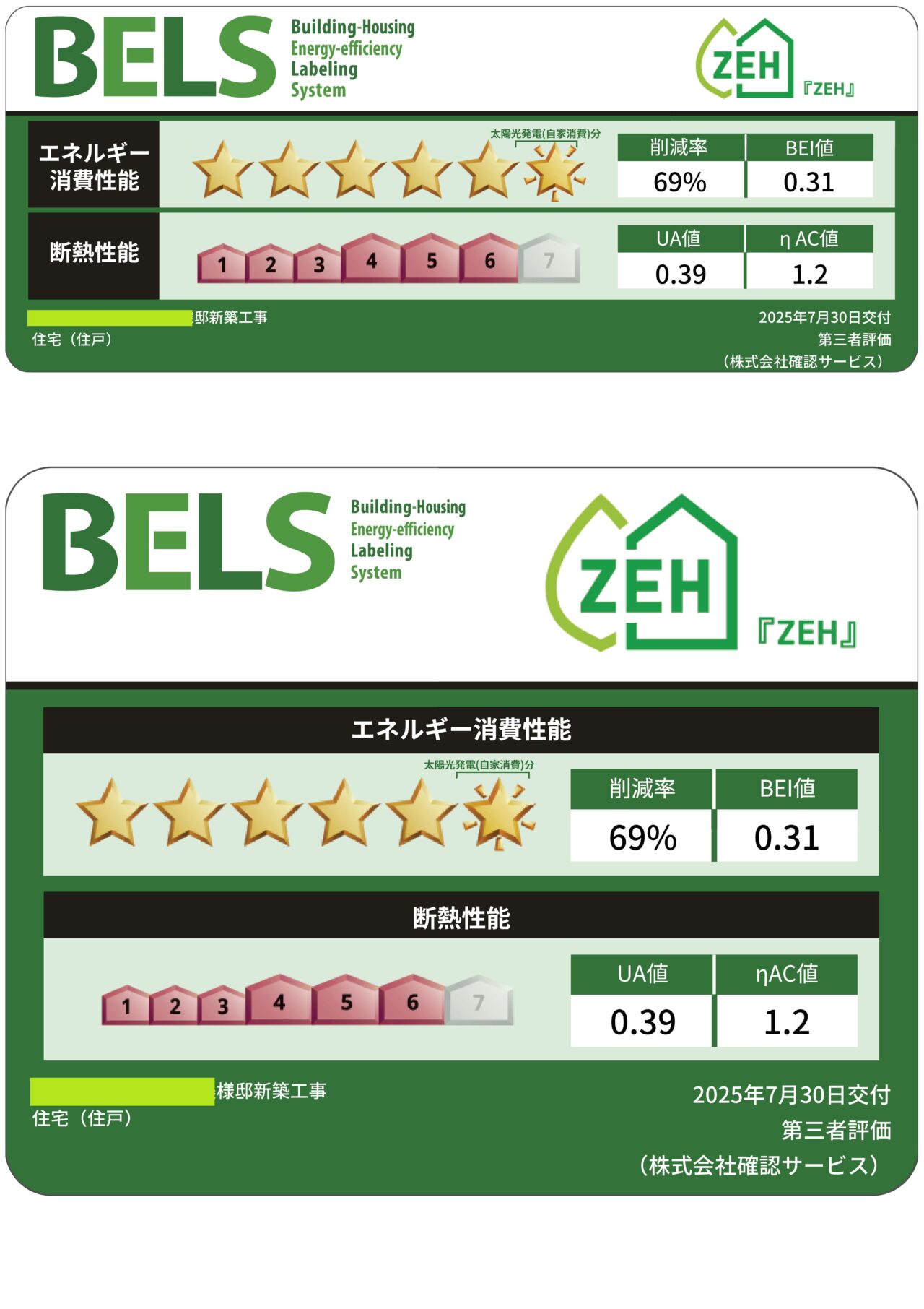 BELS プレートラベル等