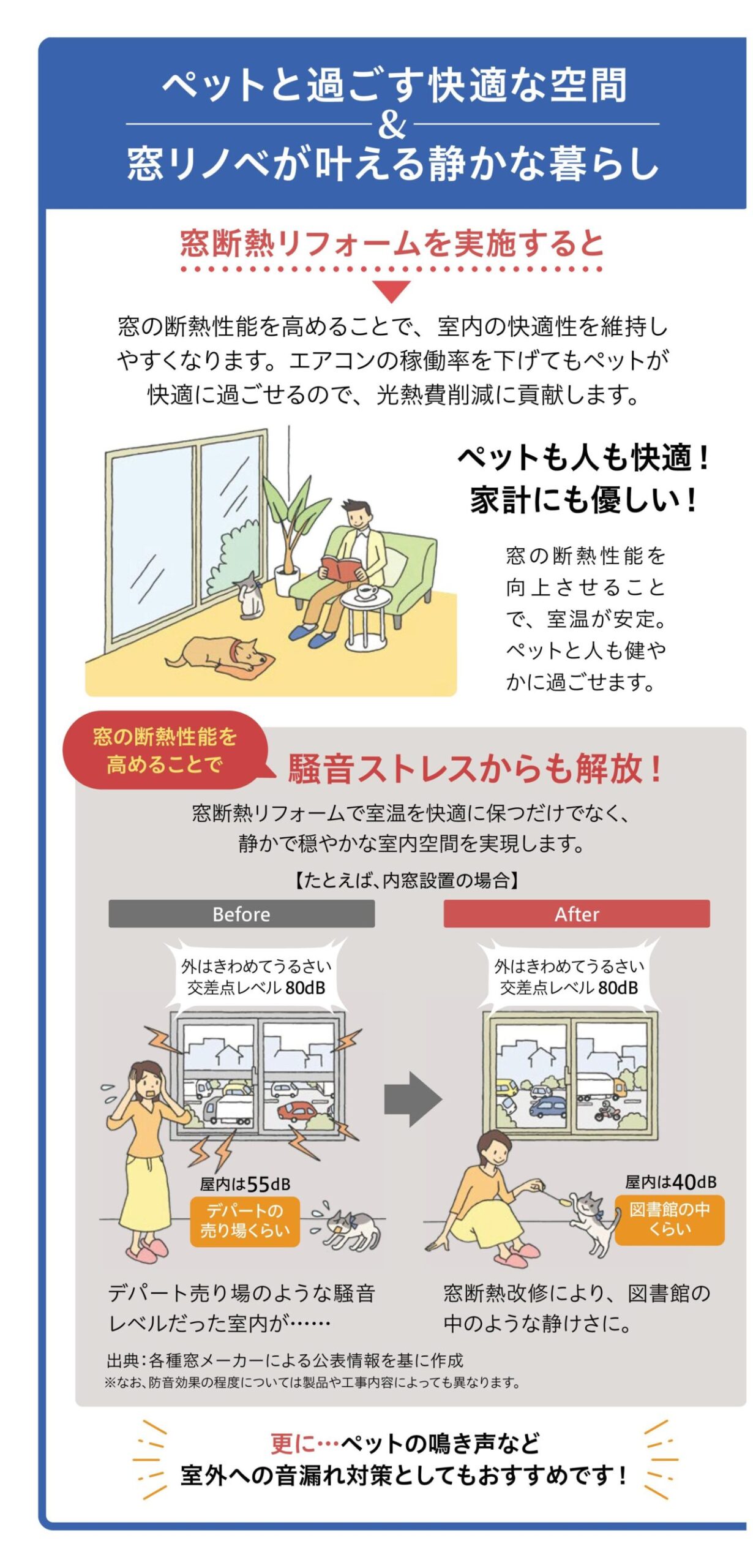 ペットと過ごす快適な空間