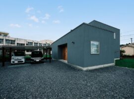 シンプルな外観